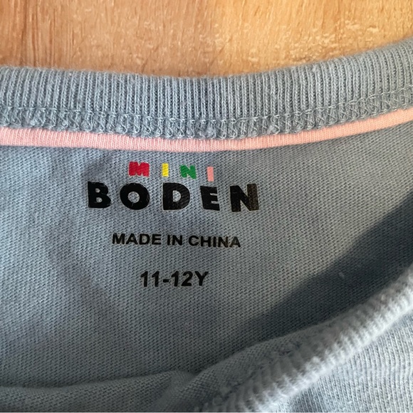 Mini Boden | Unicorn Appliqué Tunic Long Sleeve - Picture 5 of 8